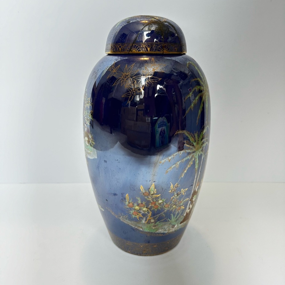Rare Large Antique Carlton Ware Persian Pattern Vase – Collectible Decor - Picture 13 of 13